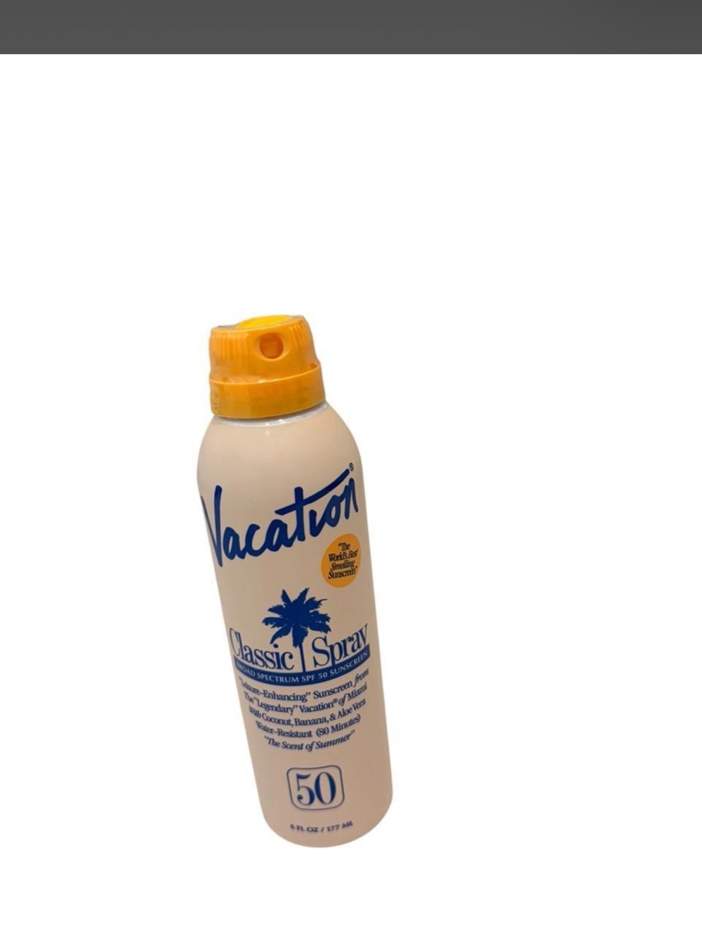NWT Classic Spray SPF 50 Sunscreen - Yellow/Beige